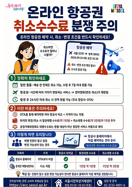 서울시 소비자 피해예방 홍보(1)